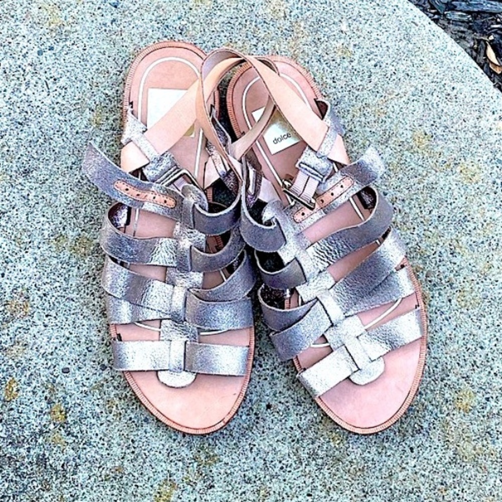 Dolce Vita soft leather sandals 8